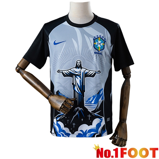 Brazil Soccer Jersey Special Edition Grey 2026/2027