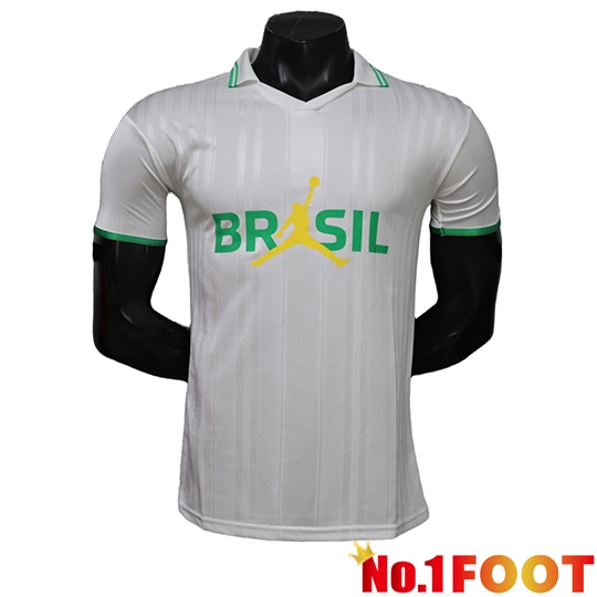 Brazil Soccer Jersey Special Edition White 2026/2027