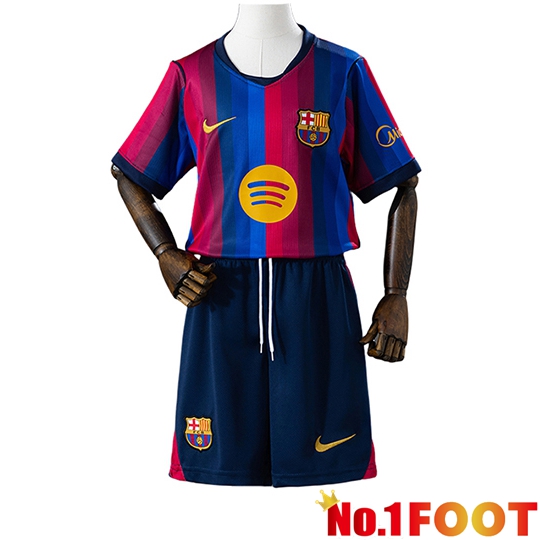Barcelona Kids Home Soccer Jersey 2026/2027