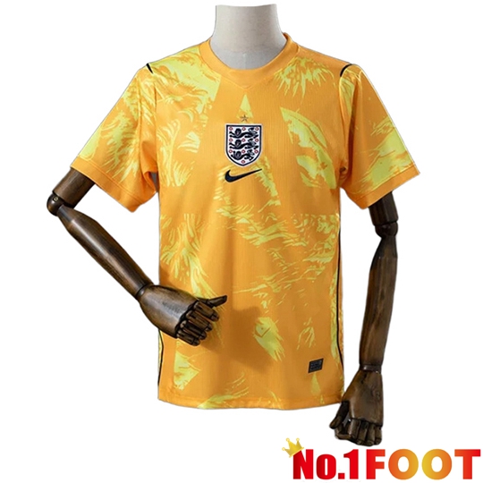 England Goalkeeper Soccer Jersey Yellow 2026/2027