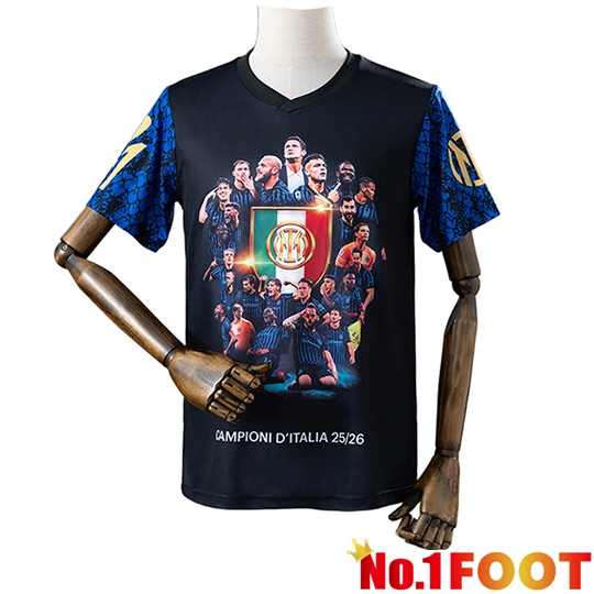 Inter Milan Soccer Jersey Special Edition Black 2026/2027