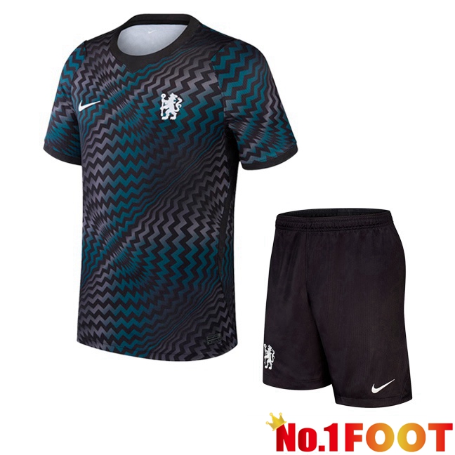 FC Chelsea Kids Goalkeeper Soccer Jersey Black 2026/2027