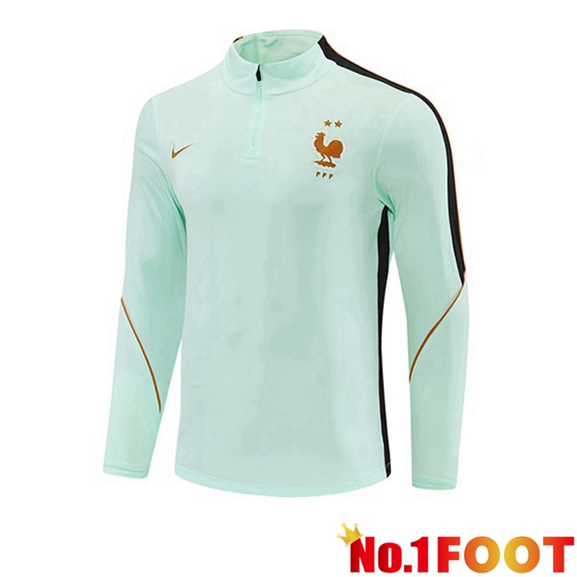 France Training Sweatshirt Green 2026/2027