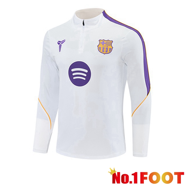 FC Barcelona Training Sweatshirt White 2026/2027