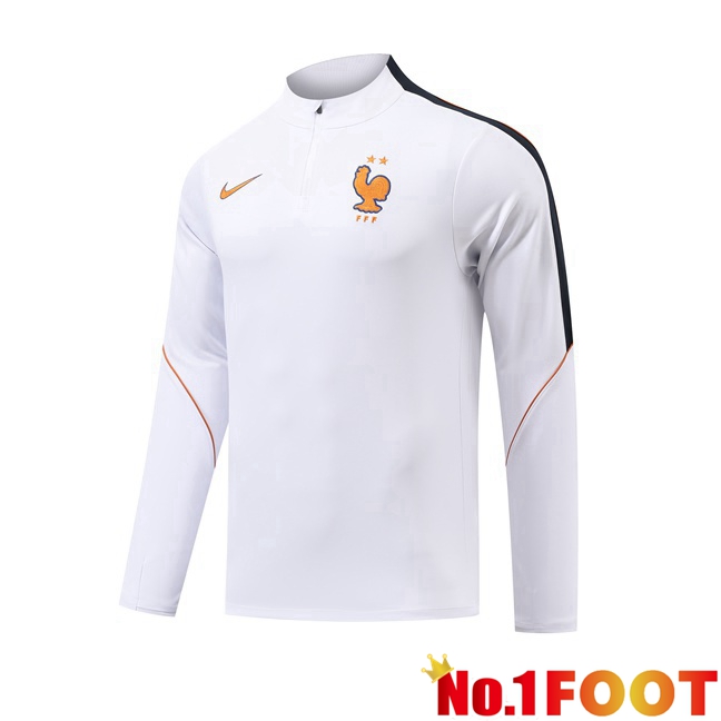 France Training Sweatshirt White 2026/2027
