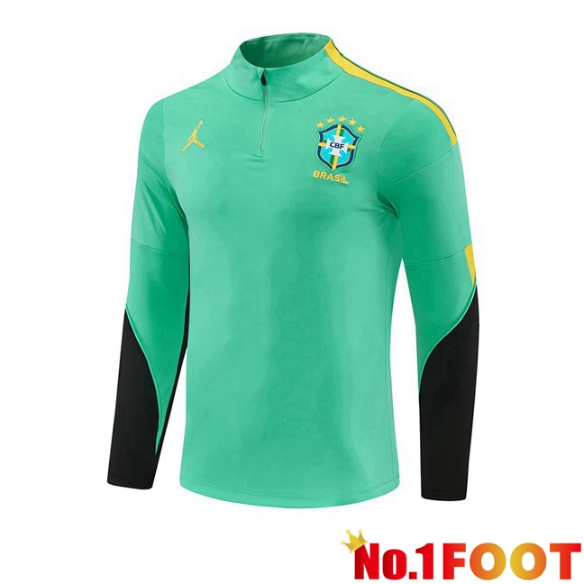 Brazil Training Sweatshirt Green 2026/2027