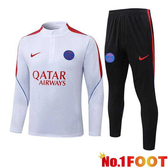 Paris PSG kit Training Tracksuit White 2026/2027