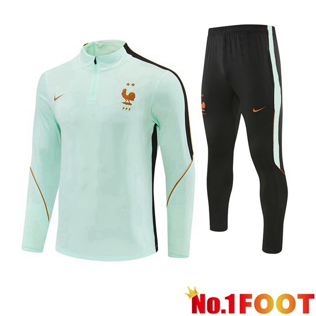 France kit Training Tracksuit Green 2026/2027