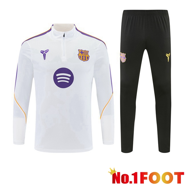 FC Barcelona kit Training Tracksuit White 2026/2027