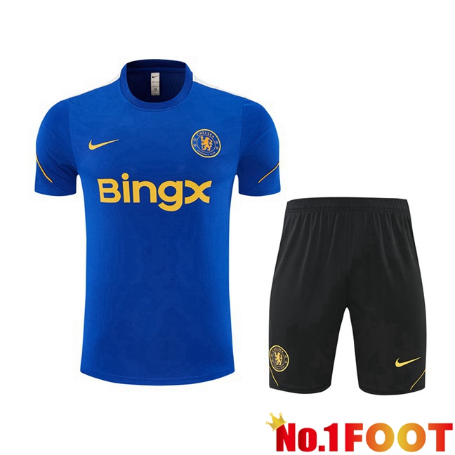 FC Chelsea kit Training T Shirt + Shorts Blue 2026/2027