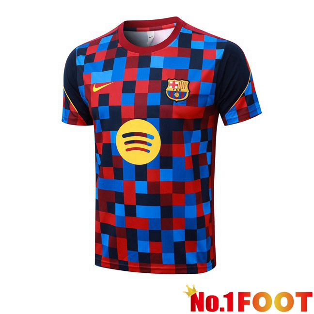 FC Barcelona Training T Shirt Blue Red 2026/2027