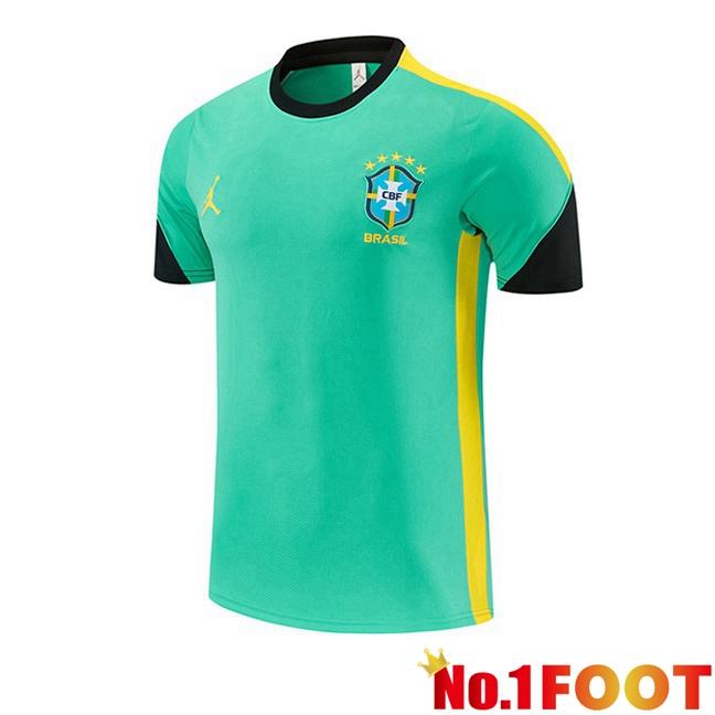 Brazil Training T Shirt Green 2026/2027