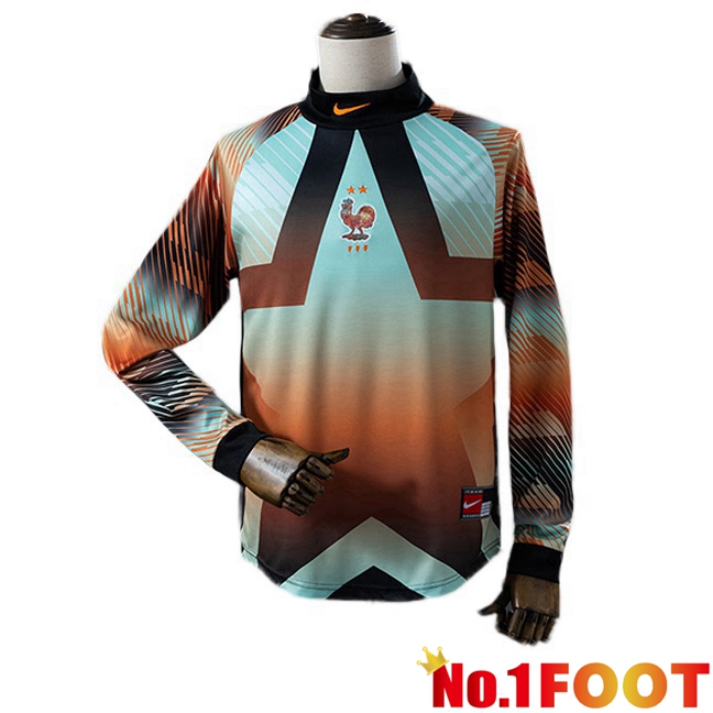 France Soccer Jersey Special Edition Long sleeve Green FIFA World Cup 2026