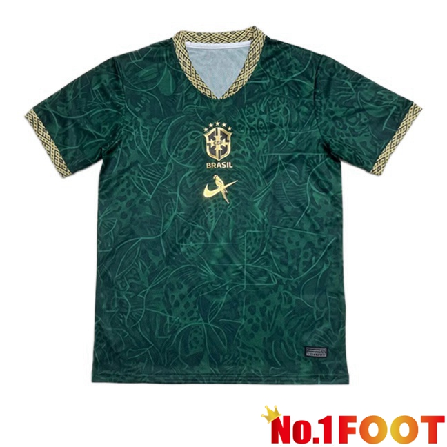 Brazil Soccer Jersey Special Edition Green 2026/2027
