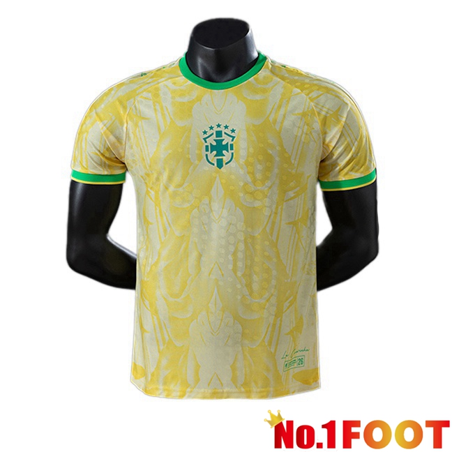 Brazil Soccer Jersey Special Edition Yellow 2026/2027