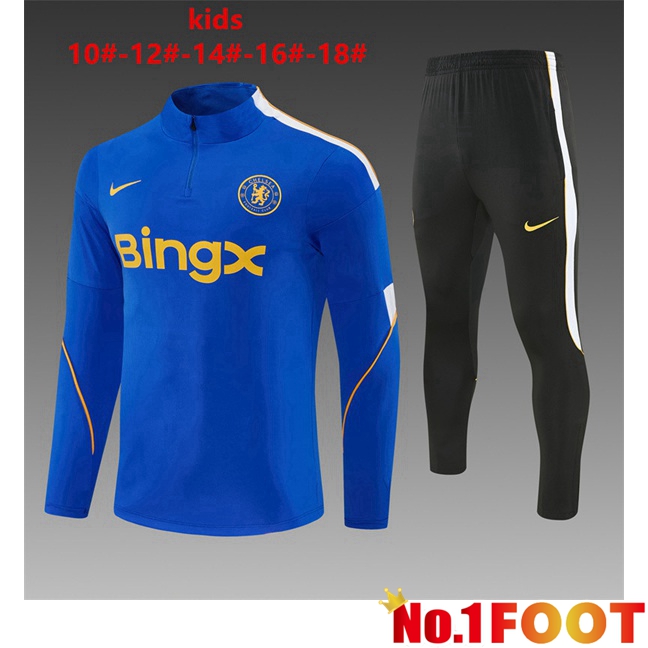 FC Chelsea Kids kit Training Tracksuit Blue 2026/2027