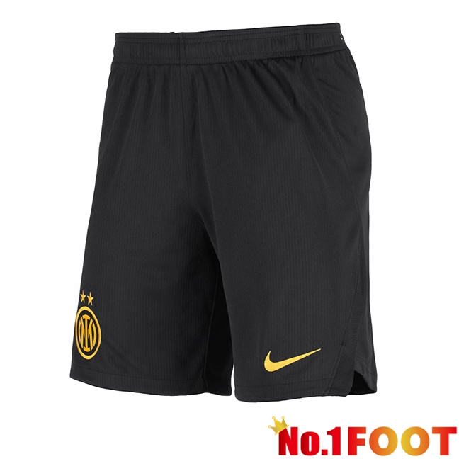 Inter Milan Home Soccer Shorts Black 2026/2027