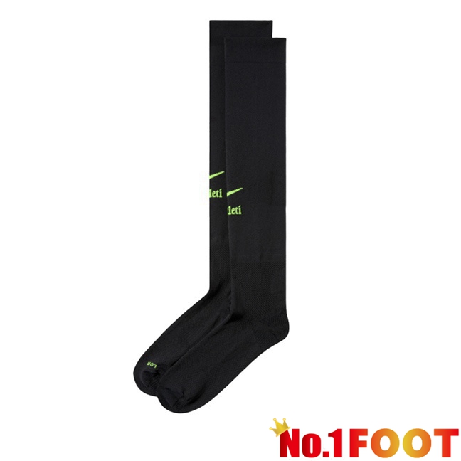 Atletico Madrid Away Soccer Socks Black 2026/2027