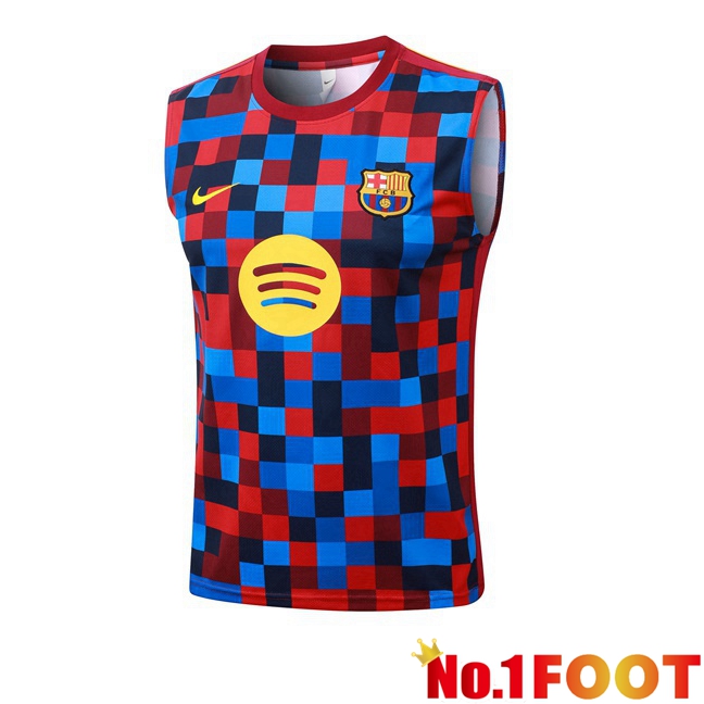 FC Barcelona Gilet Soccer Red Blue 2026/2027
