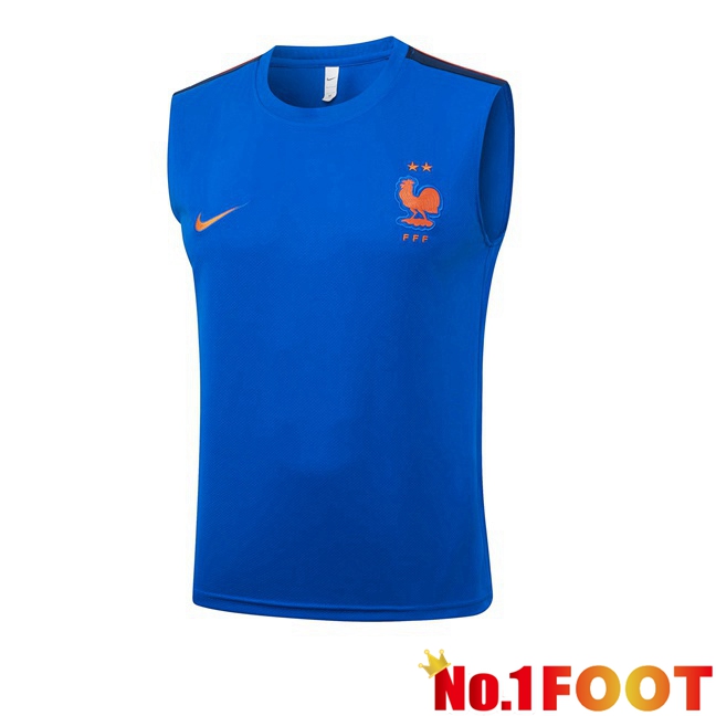 France Gilet Soccer Blue 2026/2027