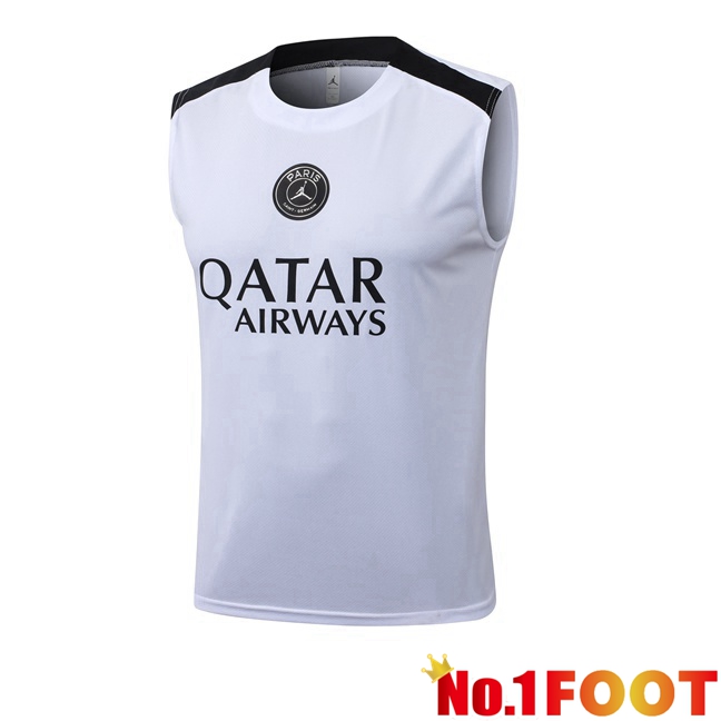Paris PSG Gilet Soccer White 2026/2027