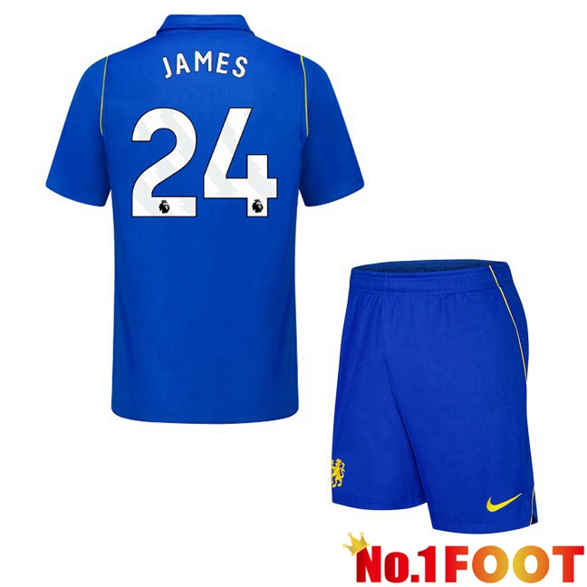 FC Chelsea (JAMES 24) Kids Home Soccer Jersey Blue 2026/2027