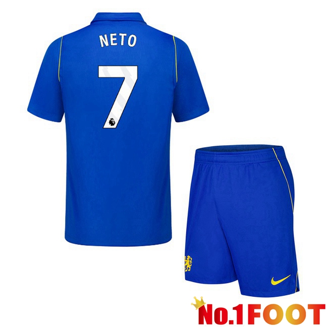 FC Chelsea (NETO 7) Kids Home Soccer Jersey Blue 2026/2027