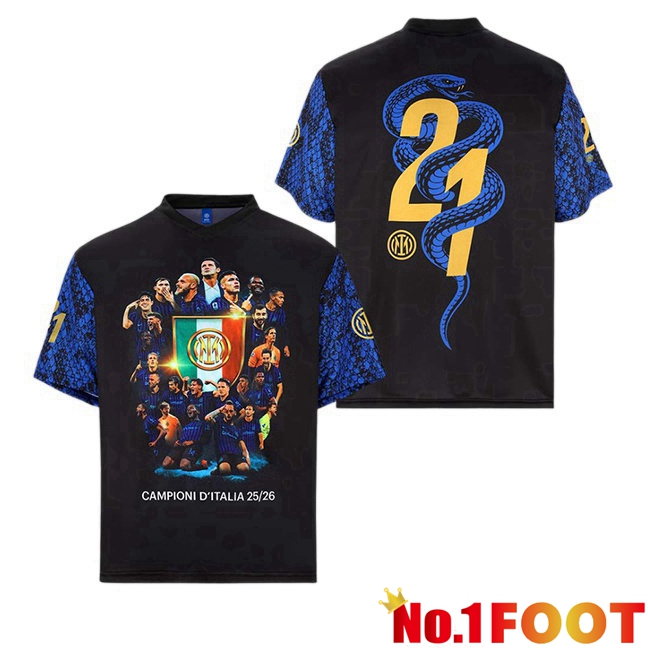 Inter Milan Soccer Jersey Special Edition Champion Blue 2025/2026