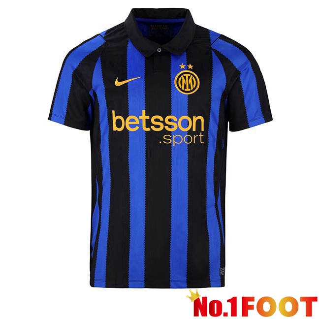 Inter Milan Home Soccer Jersey Blue Black 2026/2027