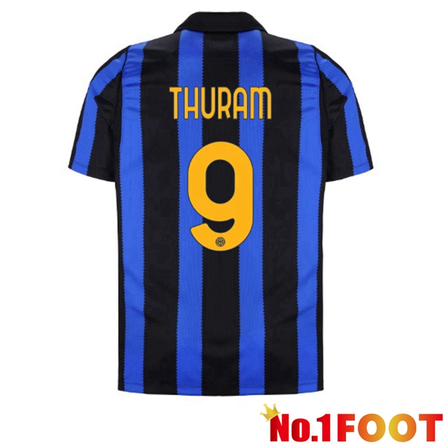 Inter Milan (THURAM 9) Home Soccer Jersey Blue Black 2026/2027