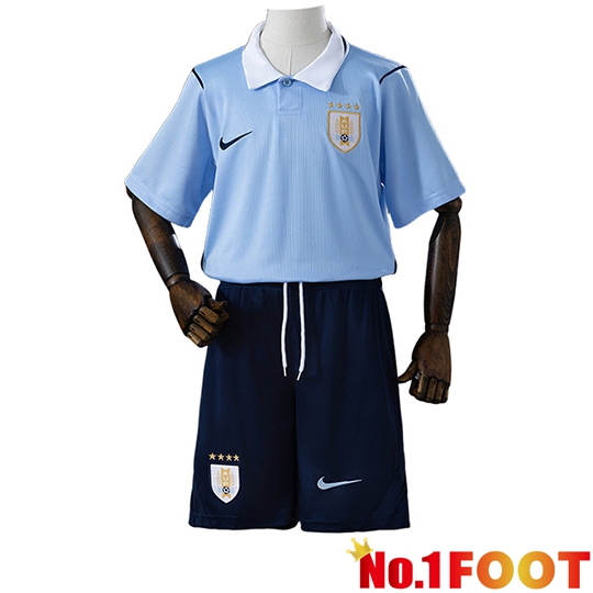 Uruguay Kids Home Soccer Jersey 2026/2027
