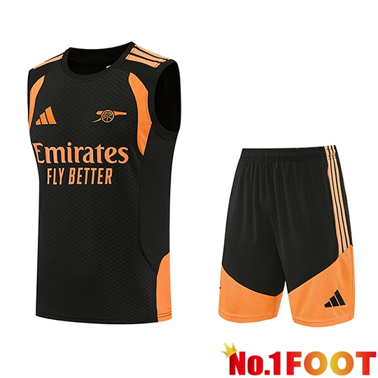 Arsenal kit Soccer Vests Black/Orange 2026/2027