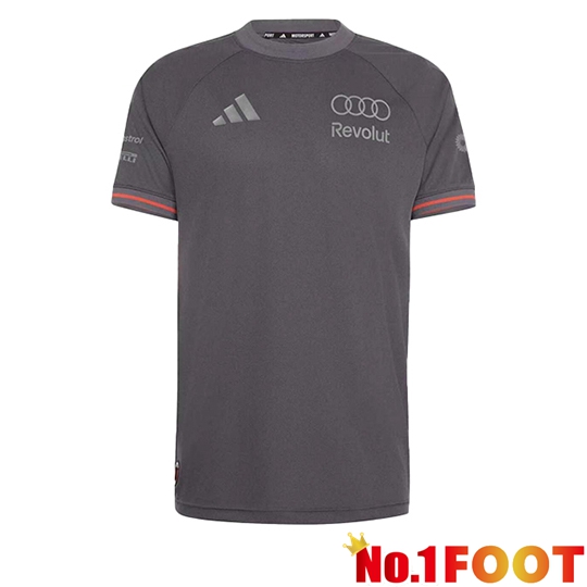 Audi Revolut T-Shirt F1 Team Grey/Orange 2026