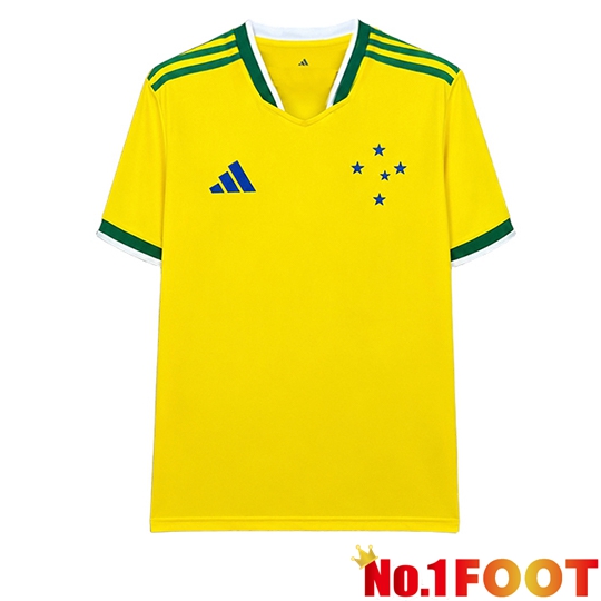 Cruzeiro Soccer Jersey Special Edition Yellow 2026/2027