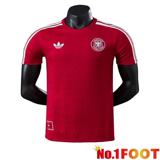 Germany Training T-Shirt Red/White 2026/2027