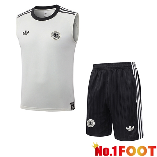 Germany kit Soccer Vests Beige/Black 2026/2027