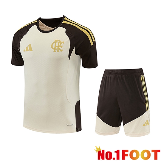 Flamengo kit Training T-Shirt Beige/Brun 2025/2026