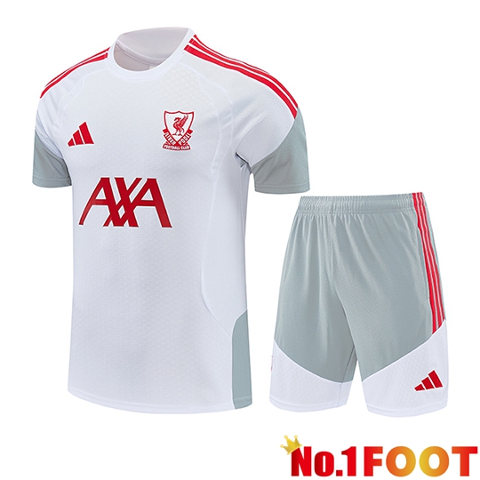 FC Liverpool kit Training T-Shirt White/Red/Grey 2026/2027