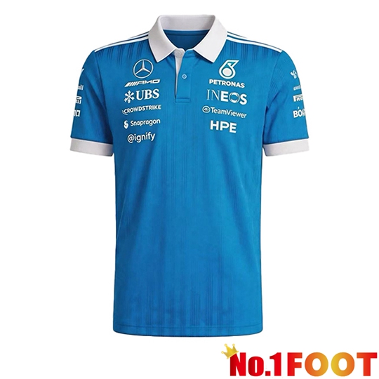 Mercedes Benz Polo F1 Team Blue/White 2026