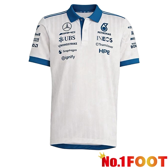 Mercedes Benz Polo F1 Team White/Blue 2026