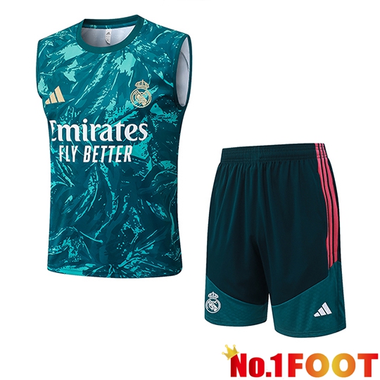 Real Madrid kit Soccer Vests Green 2026/2027