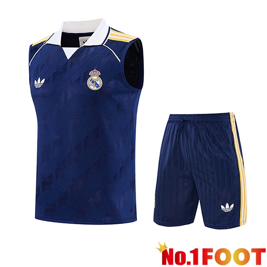 Real Madrid kit Soccer Vests Blue Royal 2026/2027