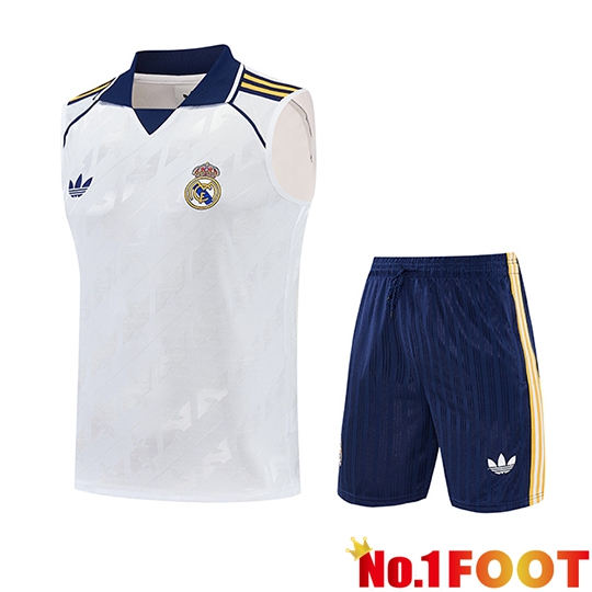 Real Madrid kit Soccer Vests White/Blue 2026/2027