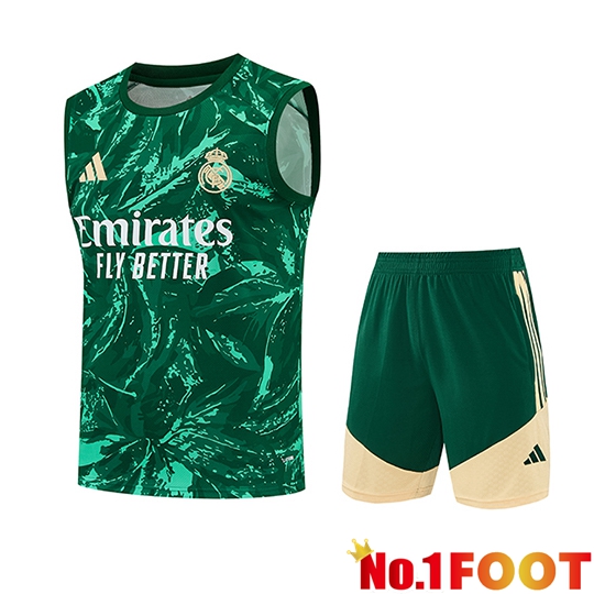 Real Madrid kit Soccer Vests Green 2026/2027