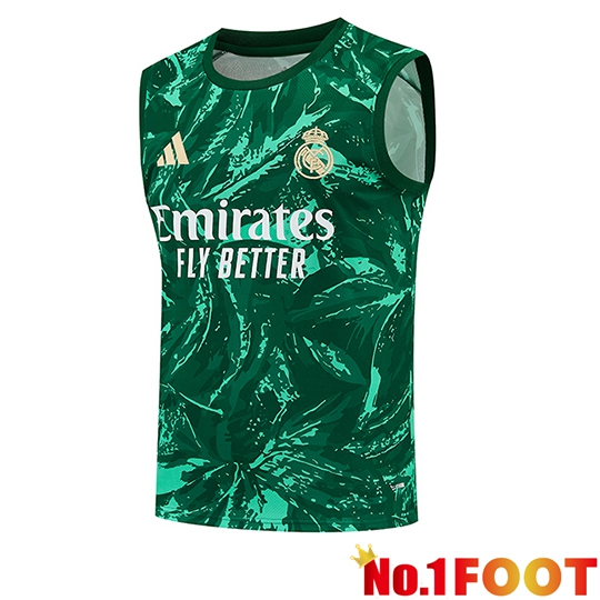 Real Madrid Soccer Vests Green 2026/2027