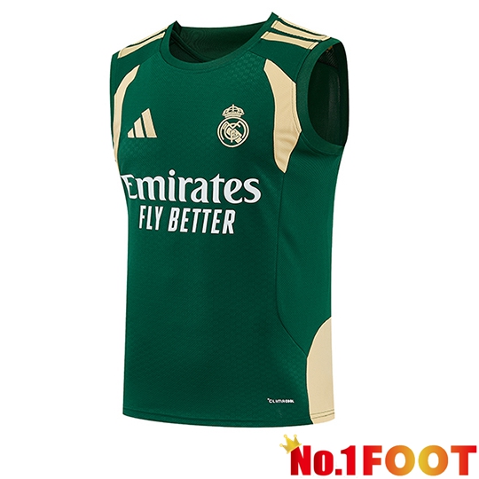 Real Madrid Soccer Vests Green/Yellow 2026/2027