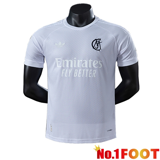 Real Madrid Soccer Jersey 125th Anniversary Edition White 2026/2027