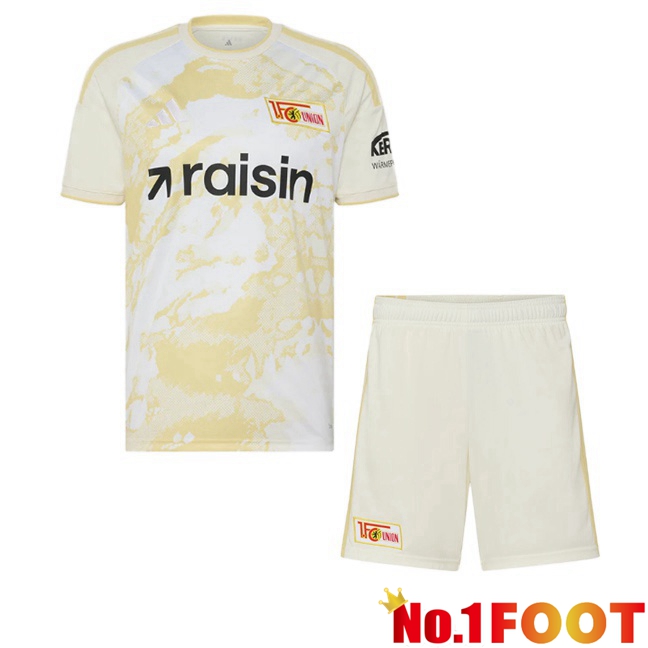 FC Union Berlin Kids Third Soccer Jersey Yellow 2026/2027