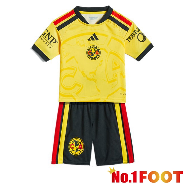 Club America Kids Home Soccer Jersey Yellow 2026/2027