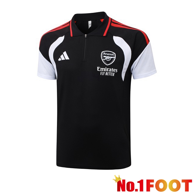 Arsenal Soccer Polo Black 2026/2027